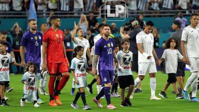 El amistoso contra Argentina le dejó una buena recaudación de dinero a la Selección de Honduras.