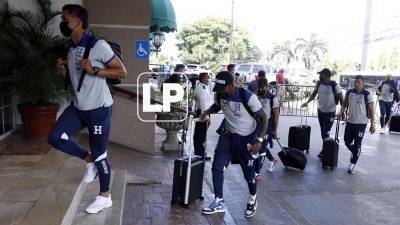 La Selección de Honduras ya está instalada en el hotel de concentración.