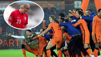 Holanda dejó a la Noruega de Haaland sin Mundial de Qatar 2022.