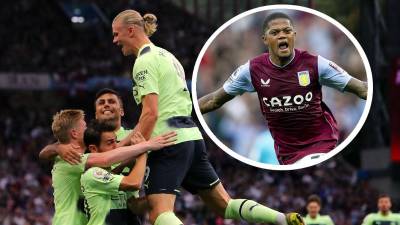 El Manchester City no pudo en su visita al Aston Villa y cedió un empate (1-1) en la Premier League.