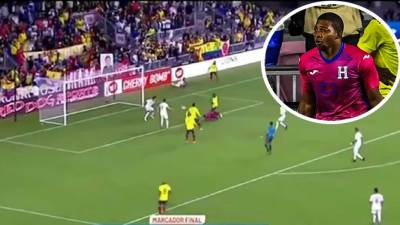 Colombia le ganó el amistoso a Honduras con este gol de Andrés Colorado ante ‘Buba’ López.