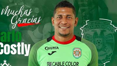 Carlo Costly es la sexta baja del Marathón con miras al próximo campeonato.