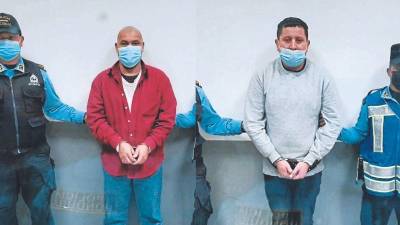 Figuraban en la lista de los más buscados en Honduras.