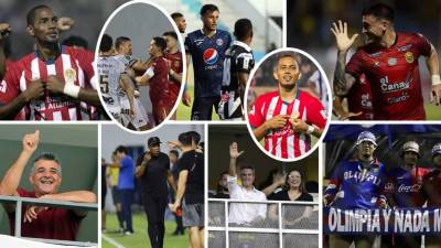 Las imágenes de los partidos de ida de cuartos de final de la Liga Concacaf, en los que Olimpia se divirtió en Nicaragua, Real España dio un gran paso en el Morazán y Motagua decepcionó en el Nacional Chelato Uclés.