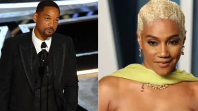 En la imagen Will Smith y Tiffany Haddish.