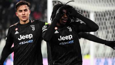 Moise Kean le dio el triunfo a la Juventus contra el Malmö en la Champions League.