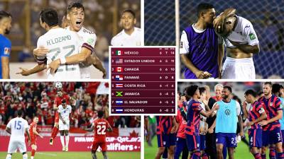 Honduras ha quedó en el último lugar de la tabla de posiciones de la eliminatoria de Concacaf.