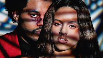 The Weeknd y Rosalía.