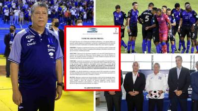 La Fenafuth emitió un comunicado para pedir disculpas a la afición hondureño por quedar fuera del Mundial de Qatar 2022.