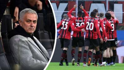 El AC Milan derrotó a la Roma de José Mourinho en la primera fecha de 2022.