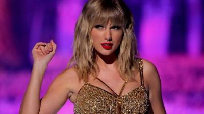 La cantante Taylor Swift.