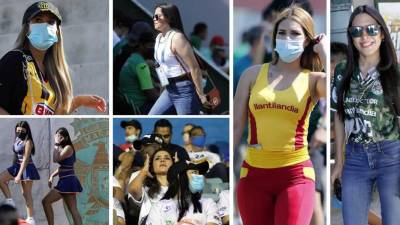 Ellas son las bellas chicas que adornaron la jornada 15 del Torneo Clausura 2022 de la Liga Nacional en los principales estadios de Honduras.