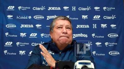 ‘Bolillo‘ Gómez habló en conferencia de prensa previa al partido de Honduras contra El Salvador por la octagonal de la Concacaf.