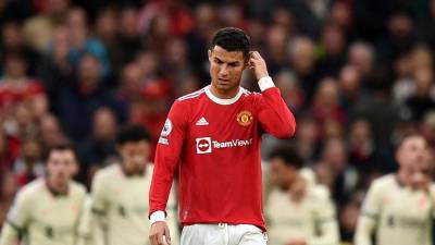 Cristiano Ronaldo lamentó la dura derrota en Old Trafford contra el Liverpool.