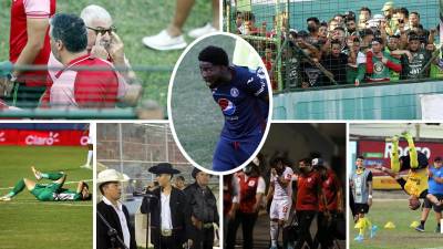 Las imágenes de la jornada 15 del Torneo Clausura 2022 de la Liga Nacional de Honduras, con el clásico Marathón-Motagua como protagonista.