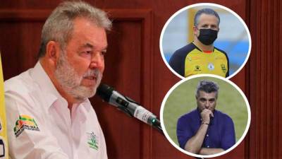 El alcalde de San Pedro Sula, Roberto Contreras, confirmó que se mantiene la sanción al Real España y atizó contra el nombramiento de Diego Vázquez en la Selección de Honduras.