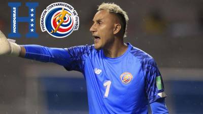 Keylor Navas defenderá el arco de Costa Rica contra Honduras en la eliminatoria mundialista.
