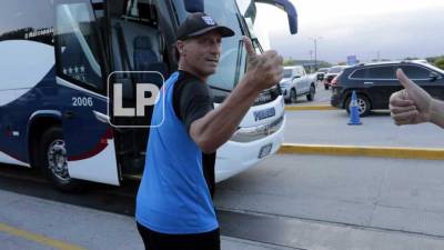 Pedro Troglio pide tranquilidad a los aficionados del Olimpia para el partido de vuelta contra el Municipal en Tegucigalpa.