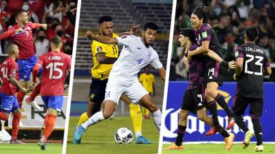 La Selección de Honduras se hunde más en la Concacaf, mientras México y Costa Rica suben como la espuma.