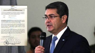 La defensa legal de Hernández dice que no ha sido notificada sobre una detención del expresidente.