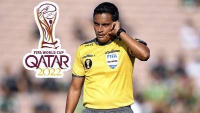 El árbitro hondureño Said Martínez puede estar presente en el Mundial de Qatar 2022.
