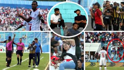 Las imágenes que dejó la disputa del Clásico del fútbol hondureño que empataron Olimpia y Real España 1-1 en la cancha del estadio Nacional Chelato Uclés, por la quinta jornada del Torneo Apertura 2022.