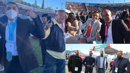 Diferentes personalidades del deportes hondureño se han hecho presente para disfrutar en directo la toma de posesión de la presidenta Xiomara Castro.