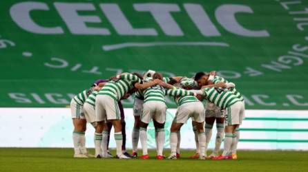 El Celtic Glasgow fue eliminado de la Champions League en su propia casa. Foto EFE