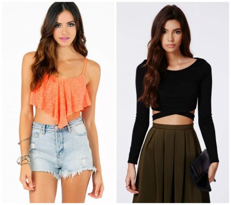 El 'Crop Top', tendencia que tiene encantadas a todas las amantes de la moda