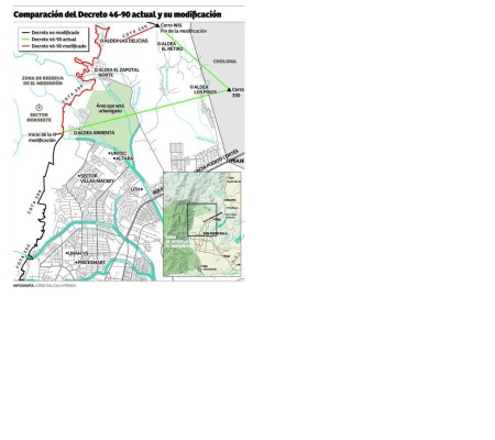 Diputados pedirán derogación de decreto que delimita cota 200