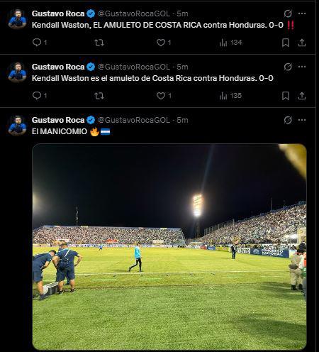 Chepe Bomba reacciona y ticos lanzan queja tras el Honduras vs Costa Rica