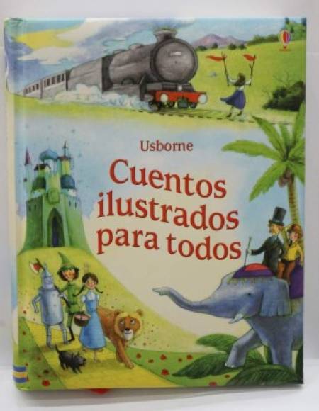 “Cuentos ilustrados para todos” es una hermosa colección con ocho de los cuentos clásicos más queridos de los niños, bellamente ilustrados y narrados para los lectores más jóvenes.La cinta marca páginas y una encuadernación de lujo hacen de esta antología un regalo perfecto y muy especial.Algunos de los cuentos son: El fantasma de Canterville, El mago de Oz, El jardín secreto, La vuelta al mundo en ochenta días y Heidi.