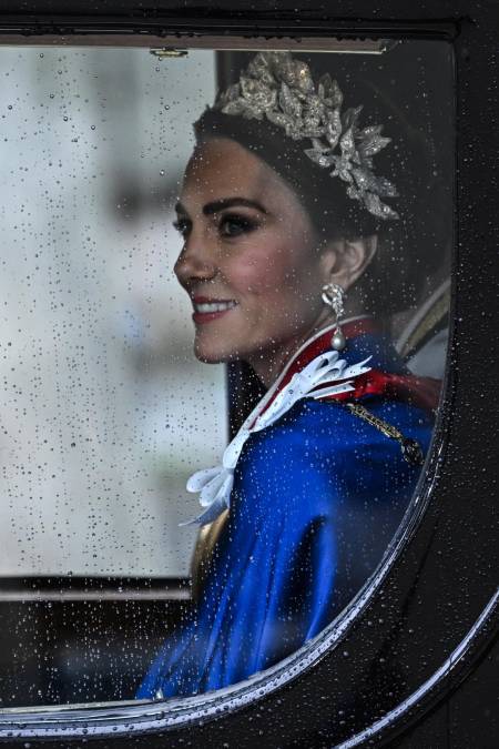 La futura reina Kate Middleton fue la gran protagonista de la coronación de Carlos III