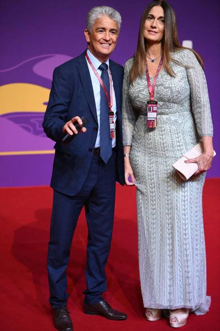 El ex futbolista brasileño y ganador de la Copa Mundial, Bebeto, y su esposa Denise de Oliveira.