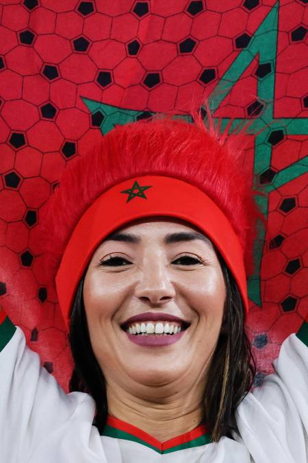 Las chicas están apoyando a Marruecos en lo que puede ser una clasificación histórica para su equipo.