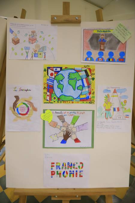 Tarde de arte infantil ‘La francophonie en couleurs’ de los alumnos de la Saint Peter Academy