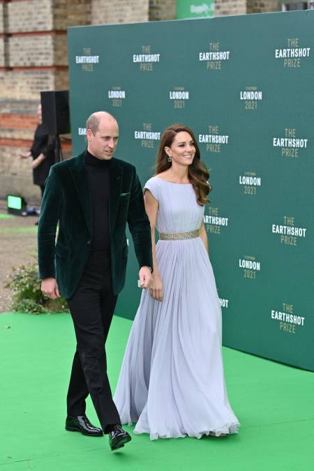 El príncipe William y Kate acuden a la gala de los premios medioambientales Earthshot