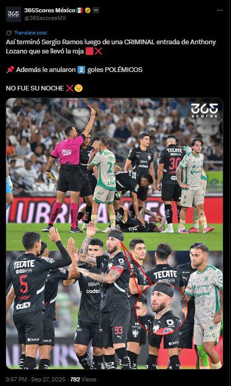 Choco Lozano provoca indignación por lo que le hizo a Sergio Ramos: Con él no