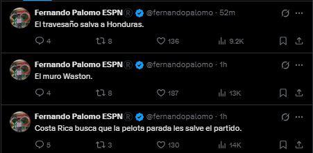 Chepe Bomba reacciona y ticos lanzan queja tras el Honduras vs Costa Rica