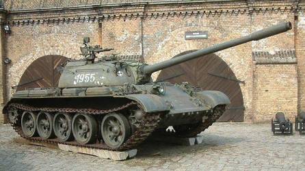 Un tanque T-55 en museo de Polonia | Fotografía: Cortesía