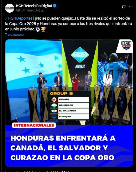 Faitelson sorprende y esto dicen de rivales de Honduras en Copa Oro: aburridón