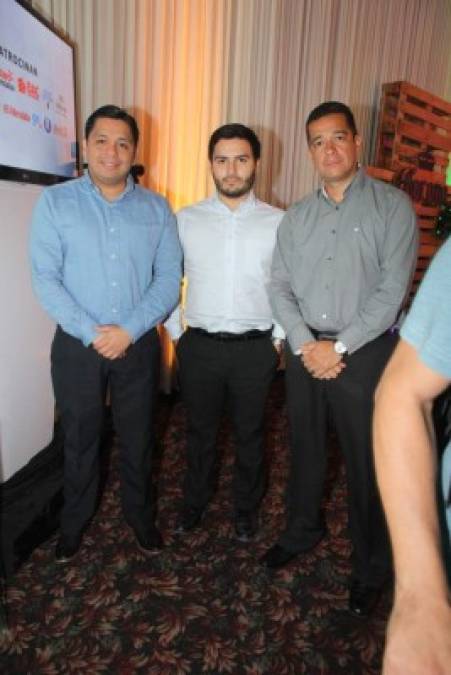 Ulises Ramos, Carlos Murillo y Luis Ortega.