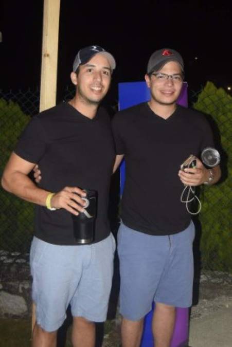 Ricky Dumas y Dany Sarmiento.
