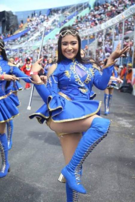 Jackeline Argueta del instituto Moderno de la capital de Honduras.