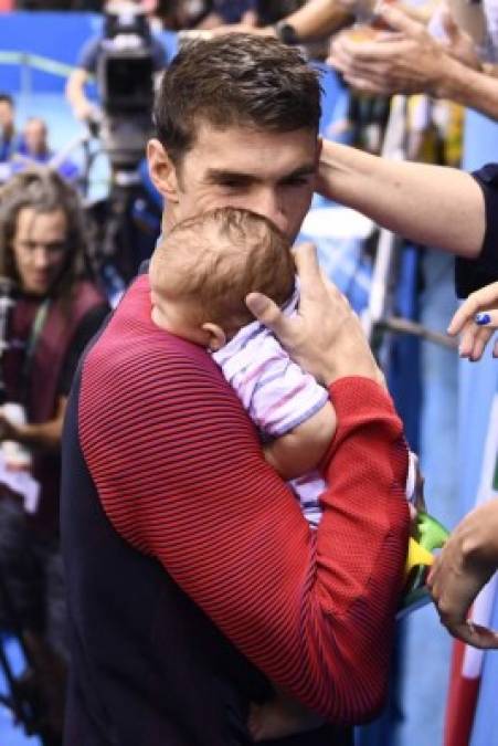 Boomer, el bebé que le cambió la vida a Michael Phelps