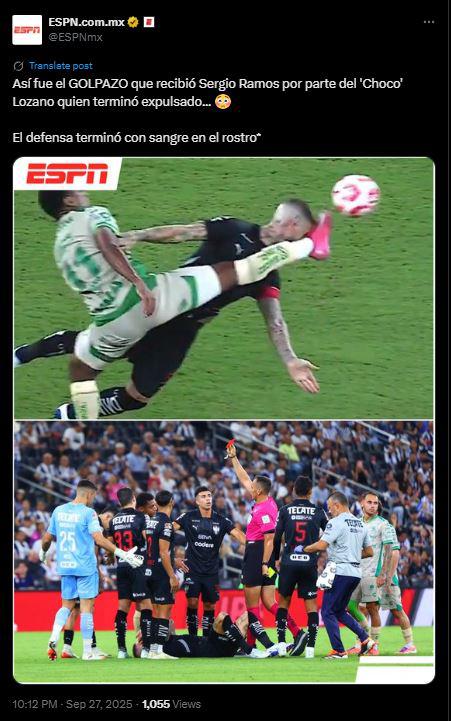 Choco Lozano provoca indignación por lo que le hizo a Sergio Ramos: Con él no