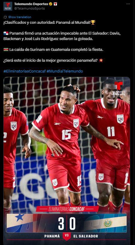 Panamá al Mundial: Chepe Bomba se pronuncia, club sorprende y mensaje de FIFA