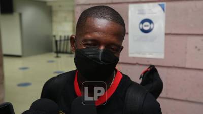 Boniek García, volante de los blancos, habló sobre el partido ante Diriangén en la Liga Concacaf.