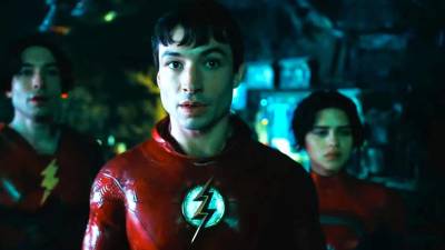 Ezra Miller interpreta a “Flash”.