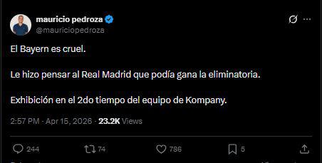 Enfado en Real Madrid por lo que pasó vs Bayern; recibe burlas tras eliminación